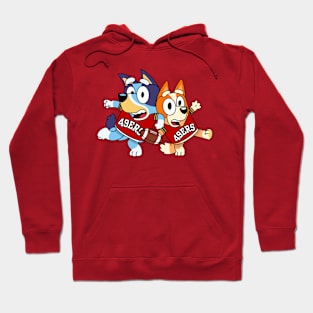 49ers Bluey and Bingo Hoodie